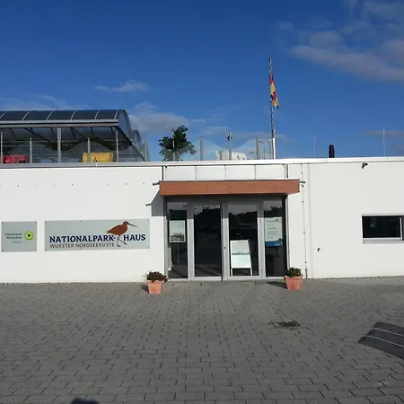Strandnah Haus Sonnenstrahl Dorum-neufeld Hund Terrasse Parkplatz *