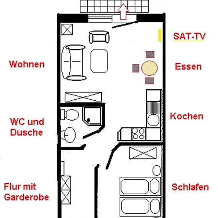 Sonnenstrahl - Whg 4 Apartment Dorumer Neufeld