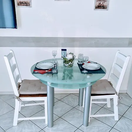 Appartamento Nordsee Haus Sonnenstrahl Dorum-neufeld Hund Terrasse Parkplatz
