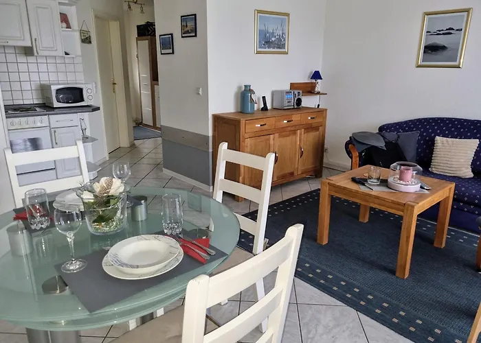 Apartment Strandnah Haus Sonnenstrahl Dorum-neufeld Hund Terrasse Parkplatz *