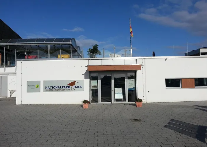 Strandnah Haus Sonnenstrahl Dorum-neufeld Hund Terrasse Parkplatz *